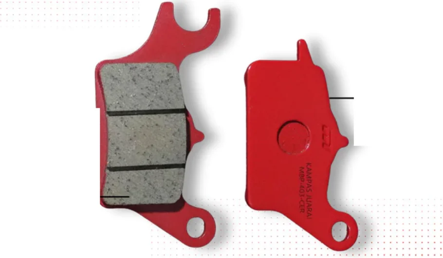 Kampas rem MTRN ceramic pad 403 untuk Beat, Vario 110, Scoopy